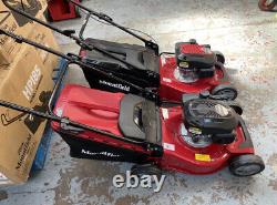 Mountfield Hp185 Petrol Lawnmower 140cc Engine 46cm 18.5in Blade 60l Grass Box