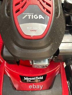 Mountfield Hp185 Petrol Lawnmower 140cc Engine 46cm 18.5in Blade 60l Grass Box