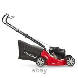 Mountfield Petrol Lawnmower Hp164 Hand Propelled 39cm Blade 40l Grass Box