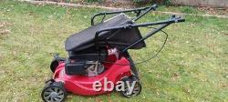 Mountfield Petrol Lawnmower Hp164 Hand Propelled 39cm Cut 40l Grass Box
