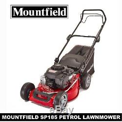Mountfield Petrol Lawnmower Sp185 Self Propelled Mower 46cm Blade 60l Grass Box