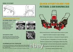 Mountfield S421R PD Self Propelled Rear Roller 139cc Petrol Lawn Mower 41cm Cut