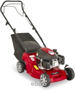 Mountfield SP41 Petrol Lawnmower, Self-Propelled, 39cm cutting width, 123cc Red
