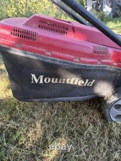 Mountfield SP474 Self Propelled 45cm Cut Red Petrol Lawn Mower Runs Amazing