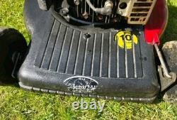 Mountfield SP550 self propelled petrol lawn mower and grassbag