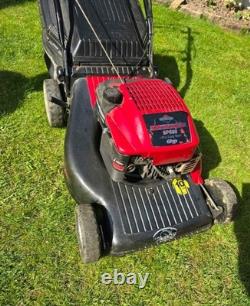 Mountfield SP550 self propelled petrol lawn mower and grassbag