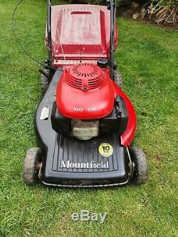Mountfield SP555 self propelled profession petrol lawnmower + grassbox