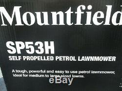 Mountfield Sp53h Self Propelled Petrol Lawnmower 51cm 167cc- New