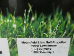 Mountfield Sp53h Self Propelled Petrol Lawnmower 51cm 167cc- New