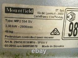 Mountfield lawnmower SP555v 21 inch