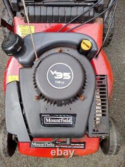 Mountfield self propelled 45cm sp454 v35 150cc petrol lawn mower