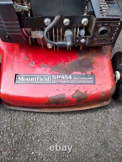 Mountfield self propelled 45cm sp454 v35 150cc petrol lawn mower