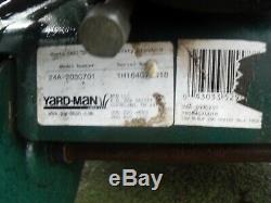 Mtd Yardman Self Propelled Petrol Vacuum Chipper Shredder Debris leaf collector