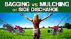 Mulching Vs Bagging Vs Side Discharge Which Is Best U0026 Why To Help Your Lawn