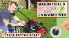 My New Electric Start Lawn Mower Mountfield Sp46 Self Propelled Petrol Lawnmower