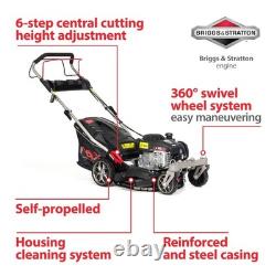 NAX POWER PRODUCTS 1000S self-propelled lawn mower with Briggs