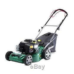 New Boxed Qualcast XSZ41D Garden Self Propelled Petrol Lawnmower 41cm Cut 125cc