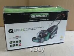 New Boxed Qualcast XSZ41D Garden Self Propelled Petrol Lawnmower 41cm Cut 125cc