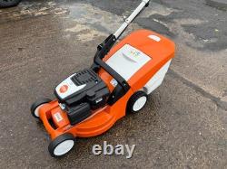 New Ex-display Stihl Rm545vm Petrol Lawnmower, Self Propelled Mower, Mulch Kit