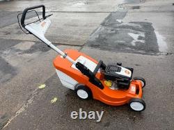 New Ex-display Stihl Rm545vm Petrol Lawnmower, Self Propelled Mower, Mulch Kit