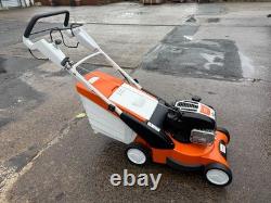 New Ex-display Stihl Rm545vm Petrol Lawnmower, Self Propelled Mower, Mulch Kit