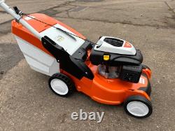 New Ex-display Stihl Rm650t Petrol Lawnmower, Self Propelled Mower, Mulcher