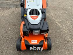 New Ex-display Stihl Rm650t Petrol Lawnmower, Self Propelled Mower, Mulcher