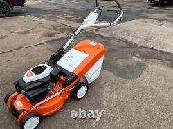 New Ex-display Stihl Rm650t Petrol Lawnmower, Self Propelled Mower, Mulcher