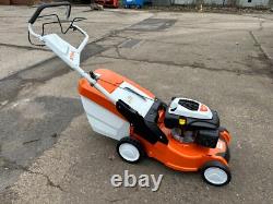 New Ex-display Stihl Rm650t Petrol Lawnmower, Self Propelled Mower, Mulcher