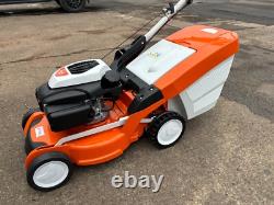 New Ex-display Stihl Rm650t Petrol Lawnmower, Self Propelled Mower, Mulcher