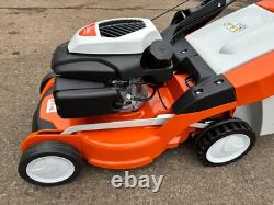 New Ex-display Stihl Rm650t Petrol Lawnmower, Self Propelled Mower, Mulcher