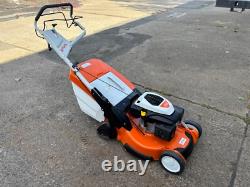 New Ex-display Stihl Rm655 Rs Petrol Roller Lawnmower, Self Propelled Mower