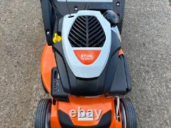 New Ex-display Stihl Rm655 Rs Petrol Roller Lawnmower, Self Propelled Mower