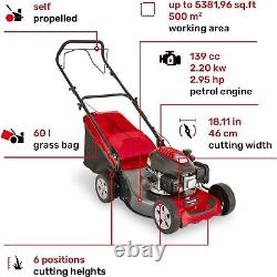 New MOUNTFIELD SP46 Driven Petrol 18 Lawnmower 297411043/M21 8008984839090