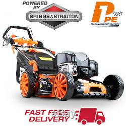 P1PE Petrol Lawnmower 51cm Self Propelled 675EXi Briggs & Stratton Lawn Mower