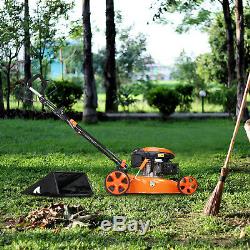 P1PE SELF PROPELLED Petrol Lawnmower 18 46cm139cc Hyundai Powered Lawn Mower