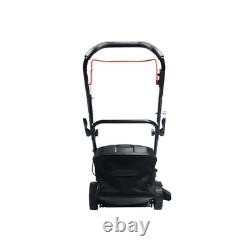 ParkerBrand 17 Hand Push Petrol Lawnmower 150cc, Mulch & Collect