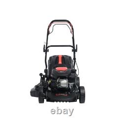 ParkerBrand 17 Self-Drive Petrol Lawnmower 150cc, Mulch & Collect
