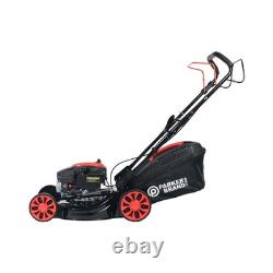 ParkerBrand 17 Self-Drive Petrol Lawnmower 150cc, Mulch & Collect