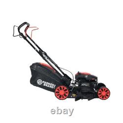ParkerBrand 17 Self-Drive Petrol Lawnmower 150cc, Mulch & Collect