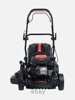 ParkerBrand Power 17 Self-Propelled Petrol Lawnmower 150cc, Mulch & Collect