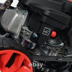 ParkerBrand Power 17 Self-Propelled Petrol Lawnmower 150cc, Mulch & Collect