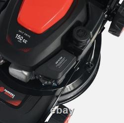ParkerBrand Power 17 Self-Propelled Petrol Lawnmower 150cc, Mulch & Collect