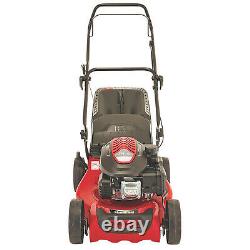 Petrol Lawn Mower 60L Grass Collector Rotary Hand-Propelled Mulching 46CM 139CC