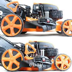 Petrol Lawn Mower Electric Start Lawnmower Mulch 20 Hyundai 173cc engine