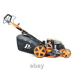 Petrol Lawn Mower Electric Start Lawnmower Mulch 20 Hyundai 173cc engine