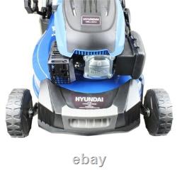 Petrol Lawn Mower Roller Self Propelled Electric Start 48cm HYM480SPER