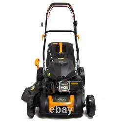 Petrol Lawn Mower Self Propelled BMC 18 46cm 139cc Wolf Engine Lawnmower