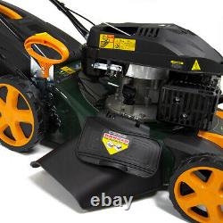 Petrol Lawn Mower Self Propelled BMC 18 46cm 139cc Wolf Engine Lawnmower