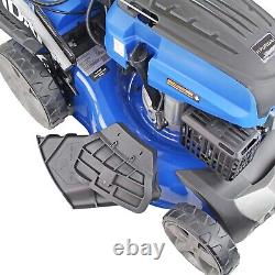 Petrol Lawn Mower Self Propelled Electric Start 18 46cm Cut Lawnmower HYM460SPE